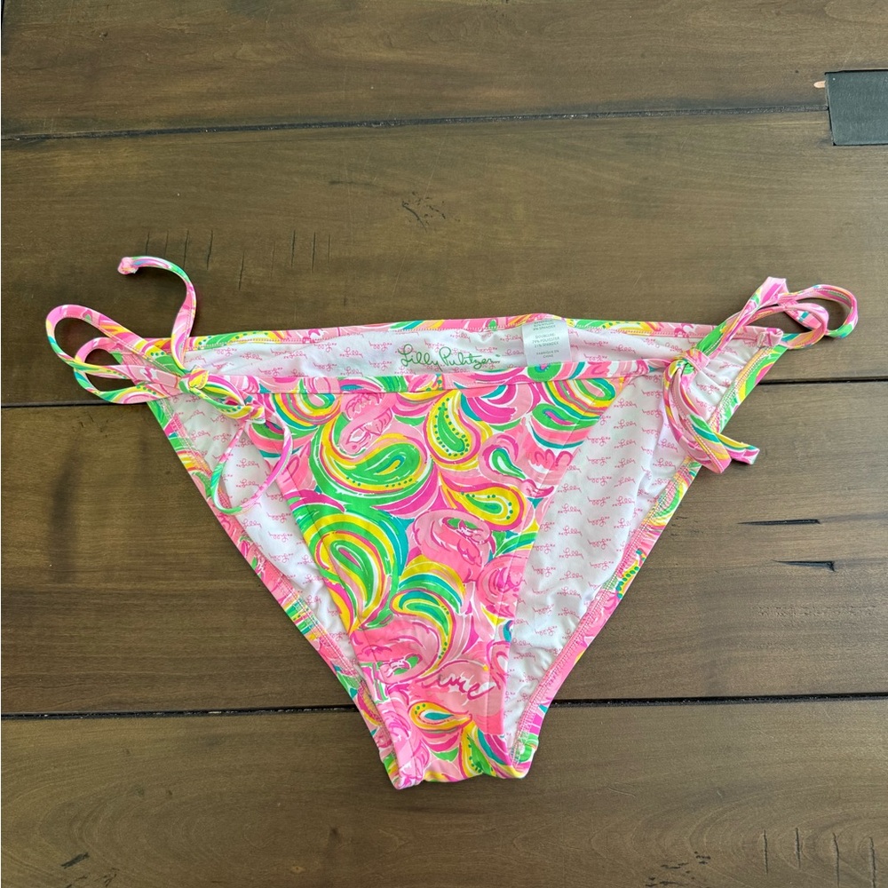 Lilly Pulitzer Colorful Swirl Bikini Bottom NWOT